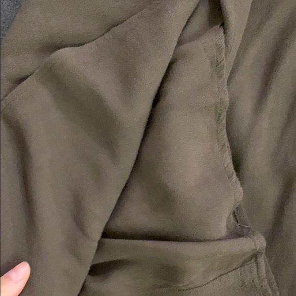 Wide Leg Olive Pant - Picture 6 of 8